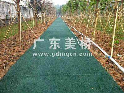 彩色透水混凝土地坪