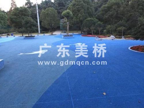 冷拌透水沥青路面