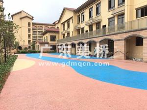 彩色透水混凝土地坪工程