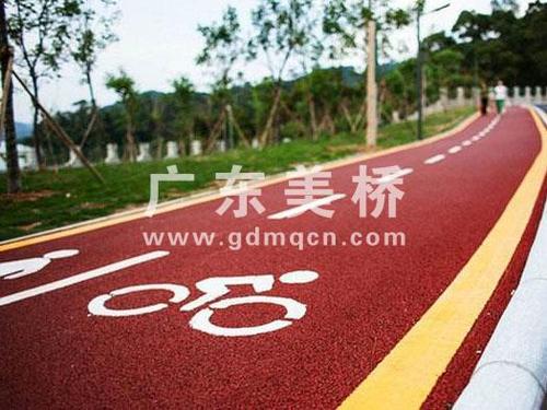 冷拌透水沥青路面
