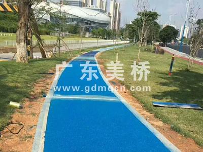 彩色透水地坪工程